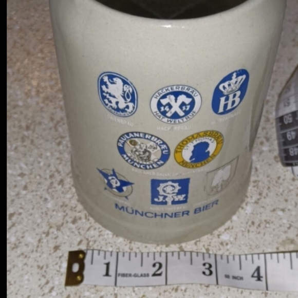 Used 💙 beer mug - Picture 2 of 3